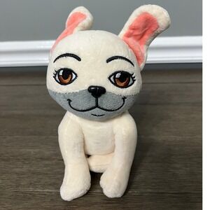 Bella Loves Ruby Dog Plush Stuffed Animal Toy Cream and Gray Cute